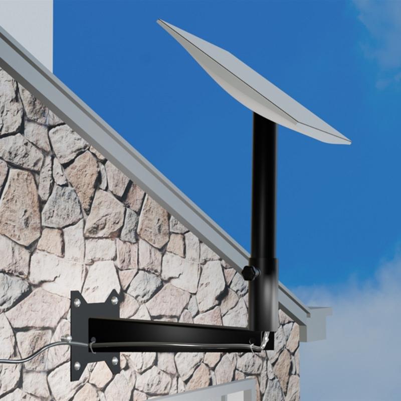 Стальной настенный кронштейн для Dish Mounting Gen3 Металлический настенный кронштейн Длинный Легко устанавливается Для домашнего использования