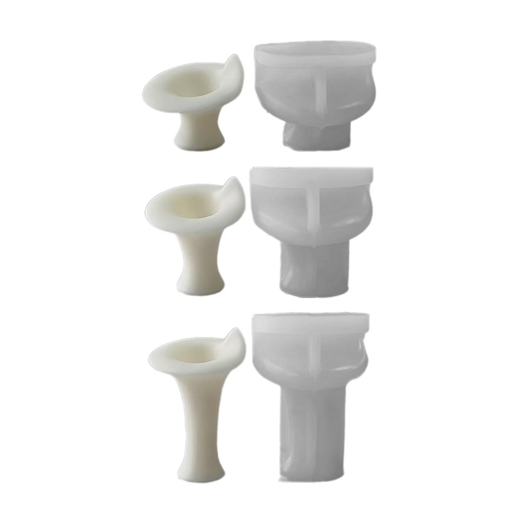 Силиконовые формы для подсвечников, формы для свечей, силиконовые формы для поделок, форма для фигурок, подходящая для подсвечника