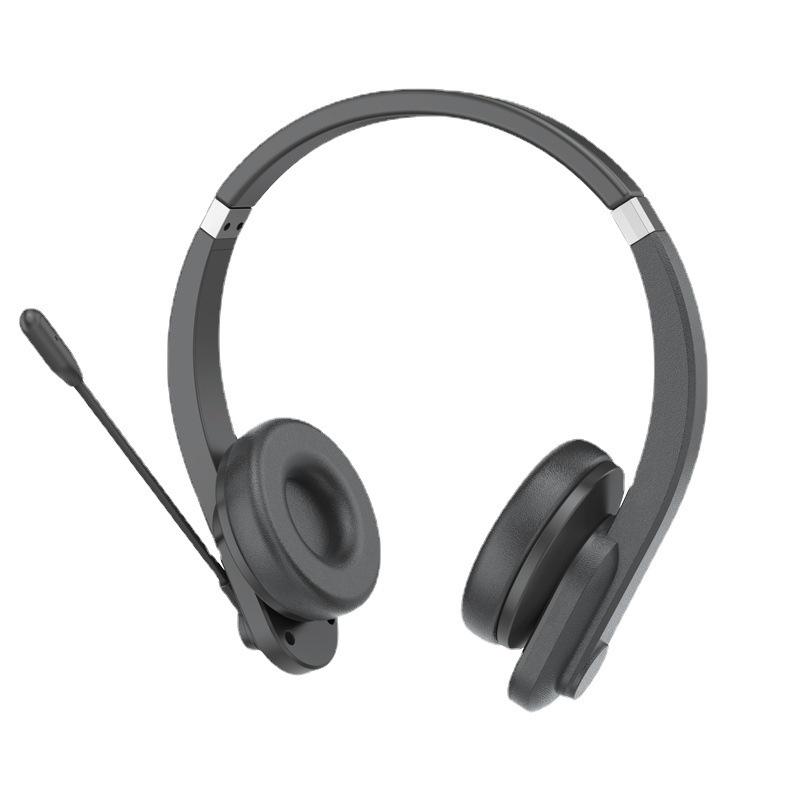Беспроводная Bluetooth 2.4G игровая гарнитура с микрофоном ENC с шумоподавлением, низкая задержка для компьютера, телевизора, авиации и обслуживания клиентов