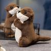 Otter Plushie La Plush Toys Stuffed Appease Baby Animal Doll Pillow Christmas Birthday Party Gift Room Decor