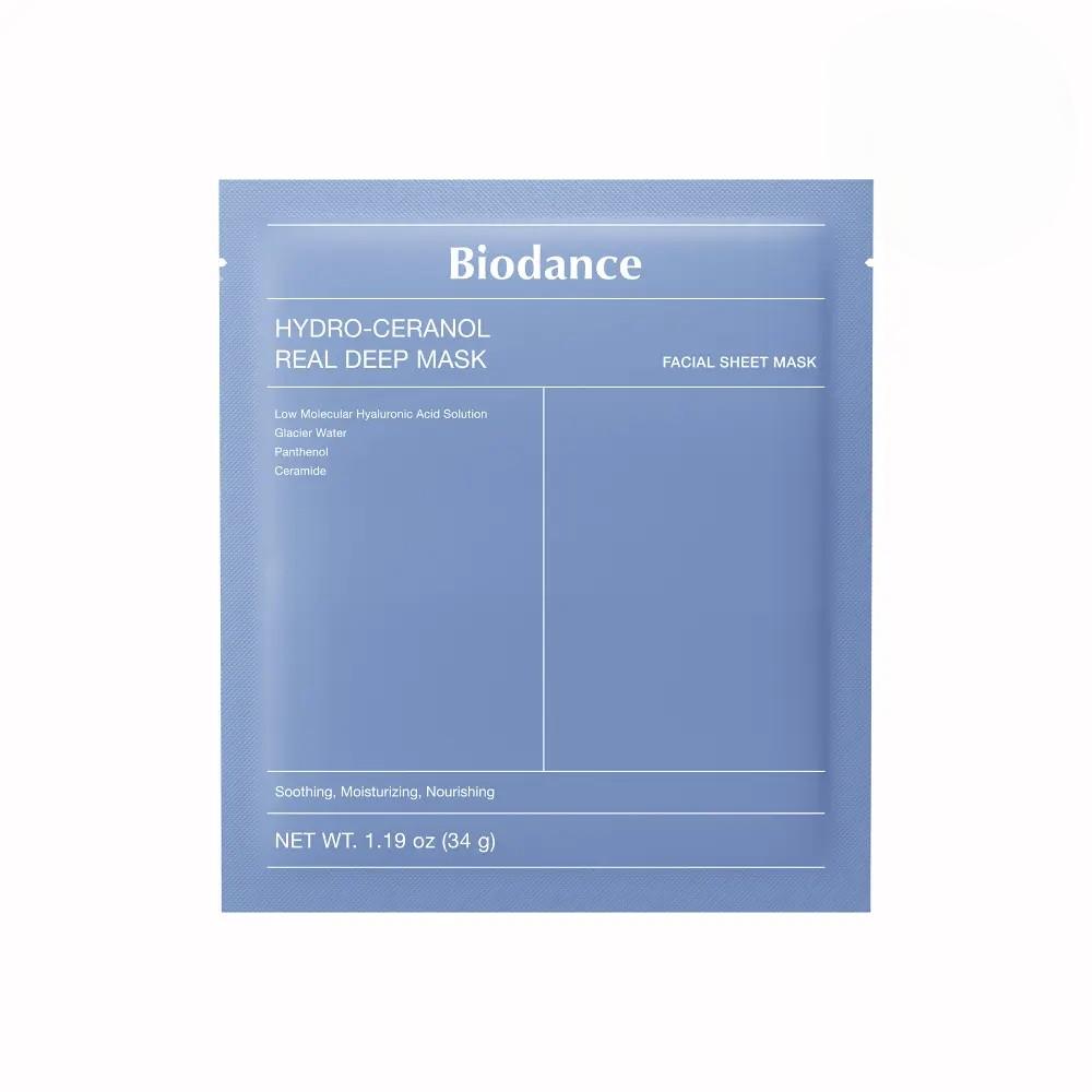 BIODANCE Real Deep Hydrogel Mask Set 7+1 Special Edition Collagen / Hydro Cera-Nol + Fugler Hair Fixing Sheets