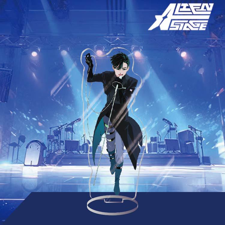 Аниме специальная форма сцены периферийный акриловый стоячий знак Mizisua, настольное украшение