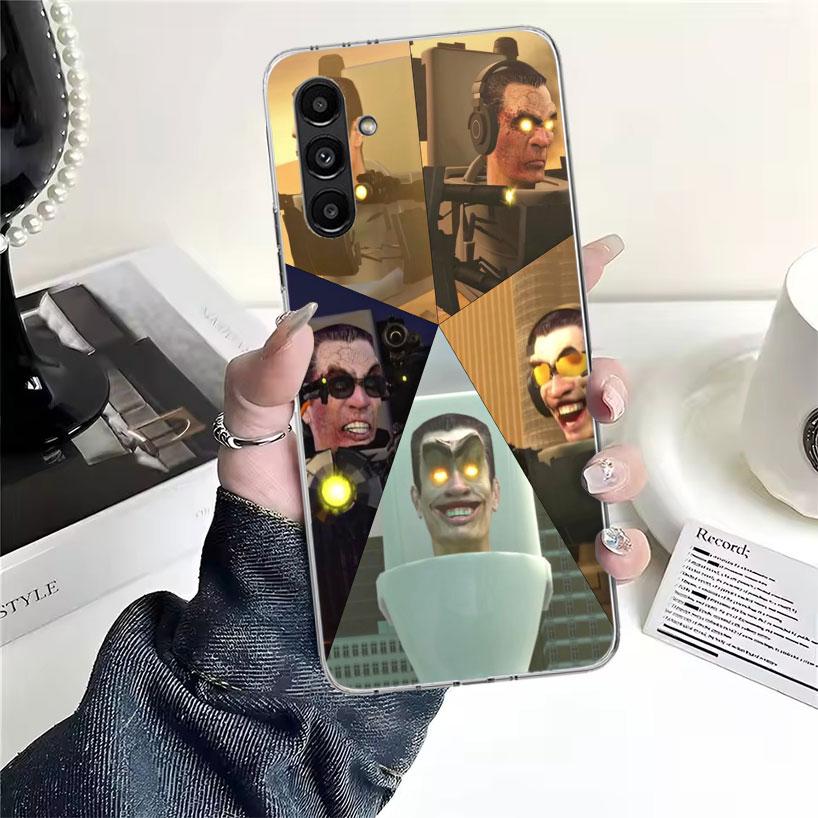 Чехол для мобильного телефона S-Skibidi Toilet для Samsung Galaxy A13 A14 A15 A16 A17 A53 A54 A55 A56 A57 A33 A34 A35 A36 A37 A23 A24 A
