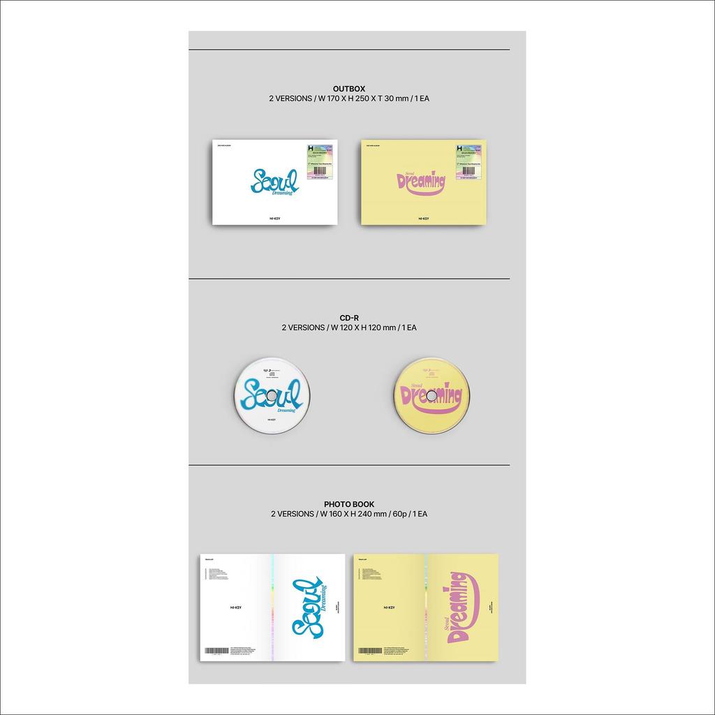 H1-KEY [Мечты Сеула] 2-й мини-альбом