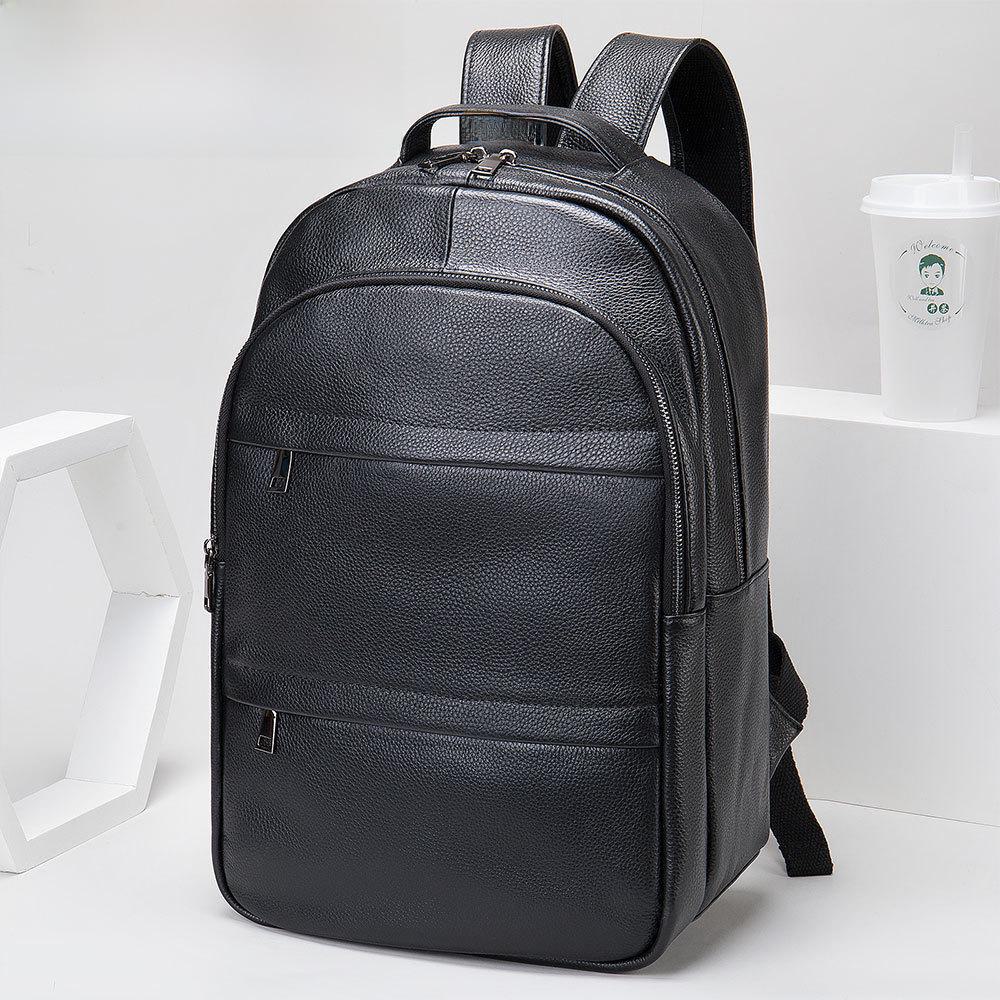 Мужской рюкзак Marant из натуральной кожи большой вместимости для деловых поездок