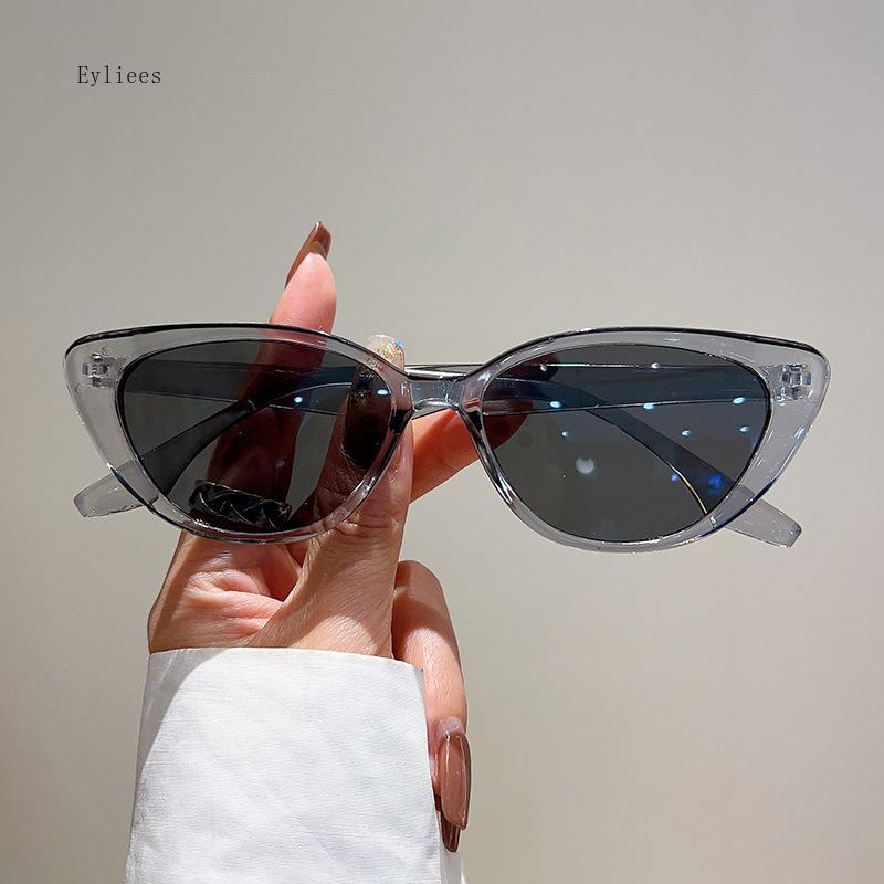 Fashion Cat Eye Sunglasses For Women Trendy Candy Color Sun Shades Glasses Ins Brand Designer Uv400 Protection Eyewear