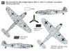 Mark I Plastic Model Kit MKM 144074N 1/144 Bf109K-4 "Kurfürst" (2 kits) (Airplane)