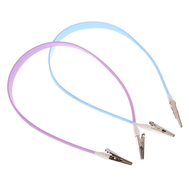 1Pc Dental Autoclavable Bib Clips Chain Napkin Holder Baby Silicone Patient Clips Scarf Dentist Tools