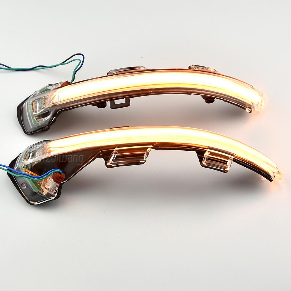 Светодиодный указатель поворота для VW Passat B8 Variant Arteon, боковое зеркало заднего вида, динамический последовательный индикатор мигалки 2015 2016