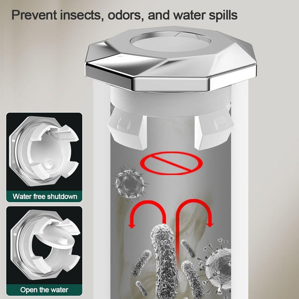 Plastic Sink Overflow Covers Round Trim Ring Cap  Kitchen Bathroom Supplies