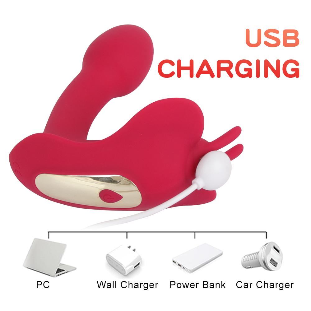 Для женщин трусики-присоски вибратор-бабочка присоска для клитора массажер вагинальный G-Spot мощный вибростимулятор женские секс-игрушки