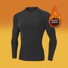 Men's Winter Thermal Quick-Dry Running Suit - Velvet Lined, High Elastic Fitness Tights