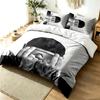 Jul Rapper 3pc Duvet Cover Set Simple Modern Bedding Set Wrinkle Resistant Soft Fabric All Season Use a Perfect Gift