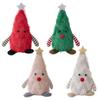 Holiday Decor Christmas Ornament Fluffy Light-up Christmas Tree Doll Ornament for Hotel Window Decor Stuffed Xmas Tree Gnome Elf