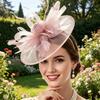 Изящная Фата-Заколка Fascinator Повязка на Голову Для Свадеб, Вечеринок И Особых Случаев Несколько Стильных Цветов