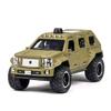 1/24 Scale Diecast Car Model G Patton Alloy Diecast Metal Car, with Light Sound Pullback Openable Door Toy Car for Kids Best Gifts