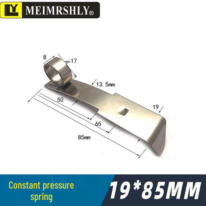 JR Motor Carbon Brush Holder Grip Bracket with Constant Force Spring, Aluminum Copper, 25*32*60 mm.