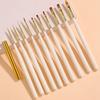 Nail Art Brush Nail Extension Gel Brush Builder Gel Brush Nail Art Liner Brush Nail Dotting Pen Home DIY Manicure Salon Supplies