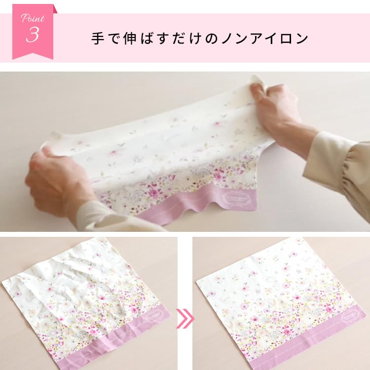 Носовой платок Miyatake Seisakusho Magic Handkerchief Сделано в Японии Высыхает сразу после протирания Высокая впитываемость воды Silk Touch GREEN Зеленый ботанический