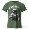 Мужская футболка с принтом Cosmic Brewery, 100% хлопок, свободные футболки с уличной графикой для мужчин и женщин, летние топы