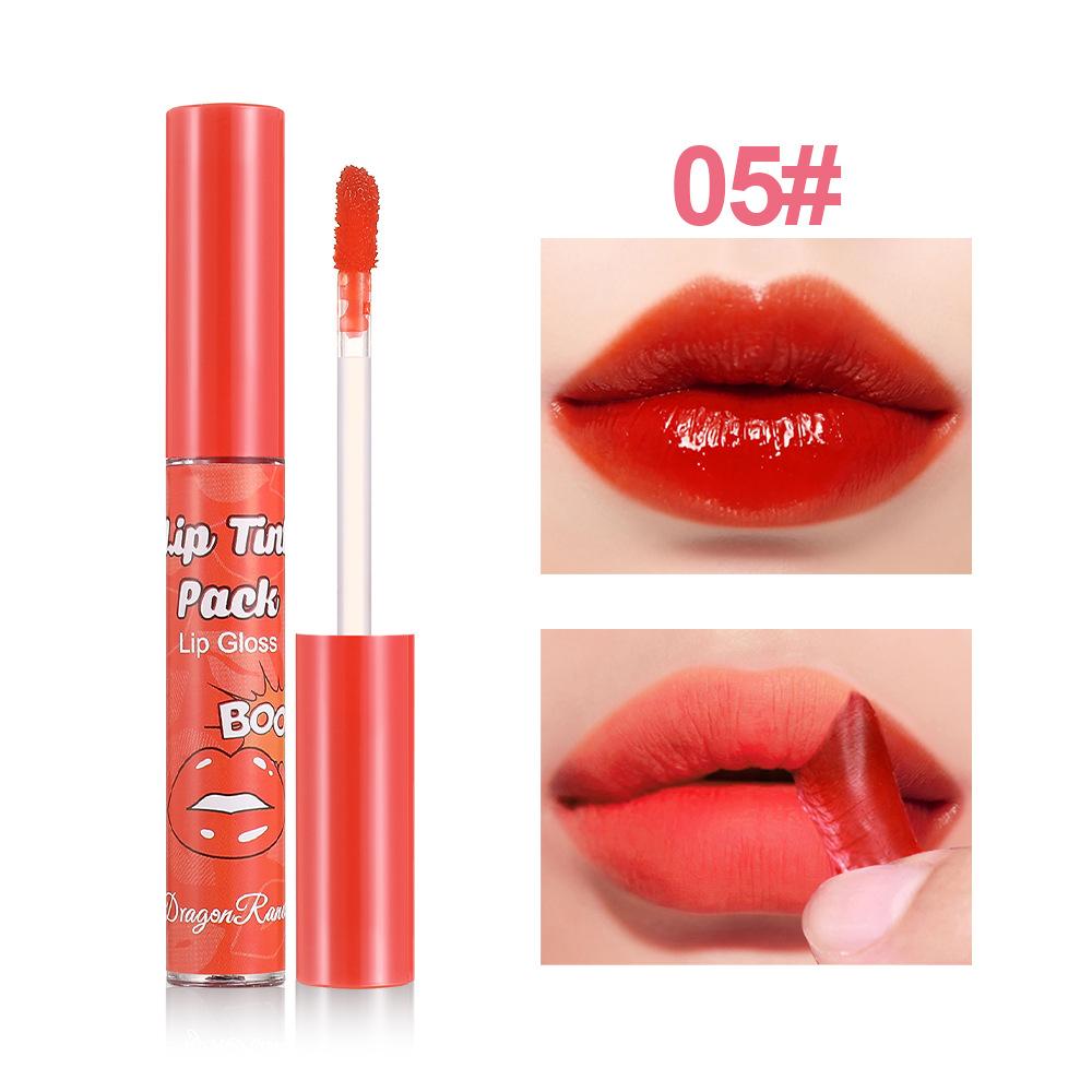6 Colors Peel Off Liquid Lipstick Matte Peel Off Lip Glaze Waterproof Long Lasting Makeup Stain Sexy Rose Red Lip Tint Cosmetics
