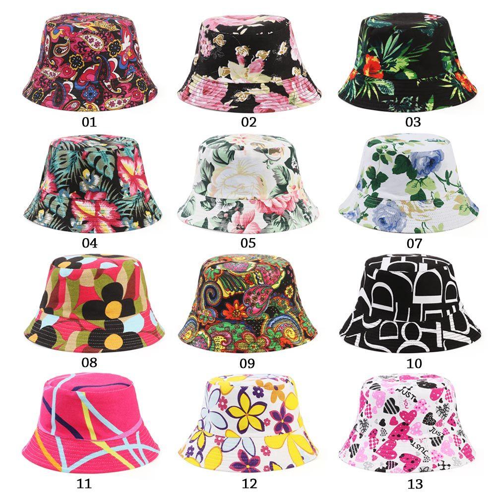 Cotton Gifts Women Man Fisherman Caps Bucket Hats Sun Hat Fishing Cap