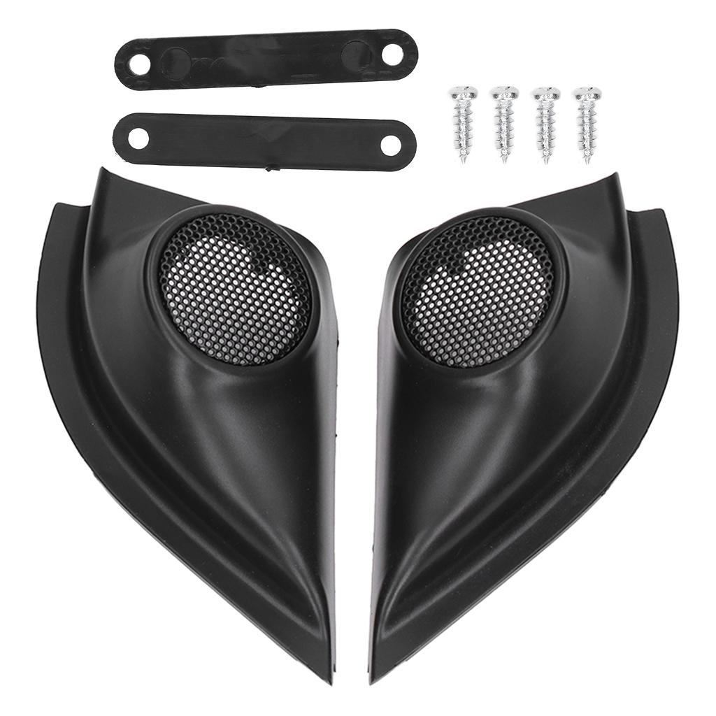 2 шт. Накладки на стойки дверей с отверстиями под твитеры, Автомобильные адаптации, Замена для HRV Vezel XRV CRV 20132018