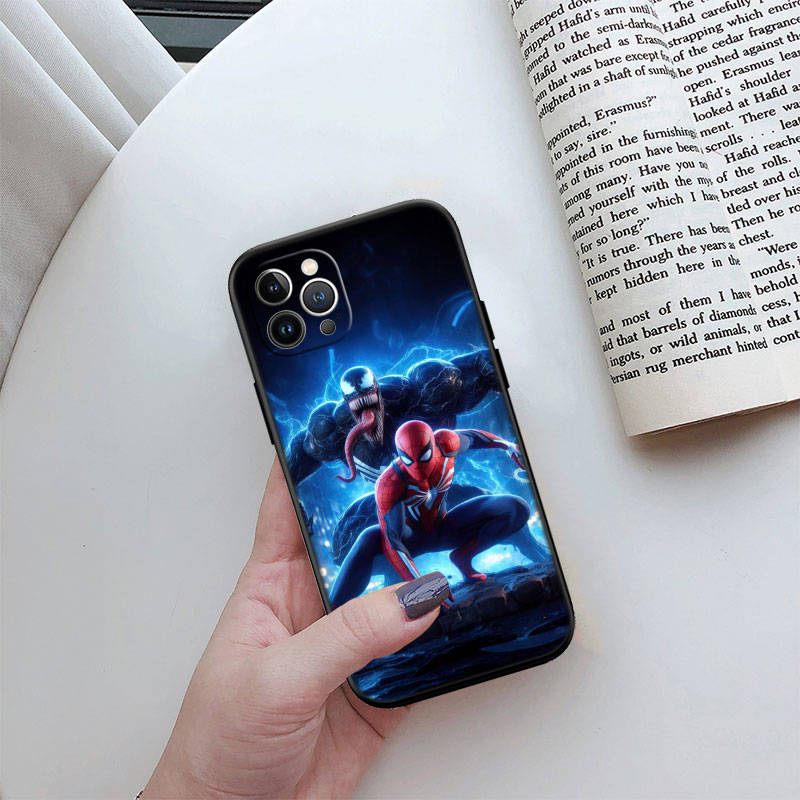 Чехол для телефона ED50 Spider-Man для Samsung Note 20 10 Plus Ultra Lite A51 A52 A53 A71 A72 A73 A82 M20 M30 M21 M31 M51 A11 A30S A20S A50S A70