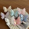Fashion Colorful Fairy Butterfly Hair Claw Acetate Princess Butterfly Crab Hair Clips Women Girls Hairpin Hair Accessories Gift