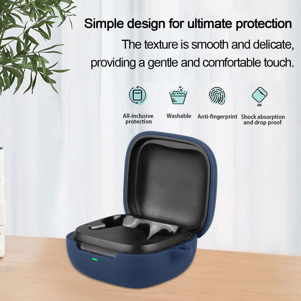 Мягкие силиконовые чехлы для Ear Fun Air Pro 4i-TW230 Защитный чехол для беспроводных Bluetooth-наушников простой Однотонный Защитный чехол