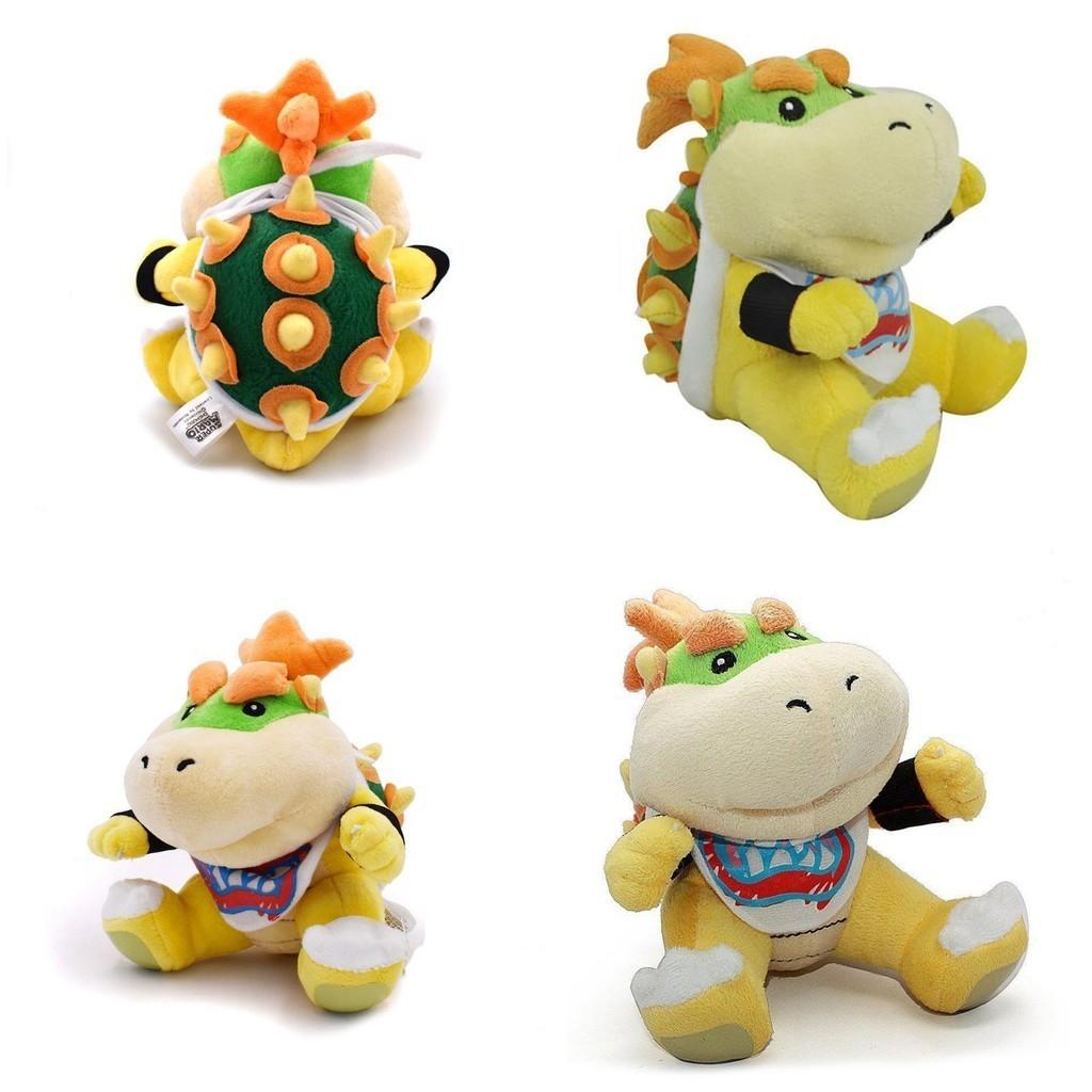 Soft And Cuddly Baby Bowser Jr 7" Plush Super Mario Bros Little Buddy Toy Koopa