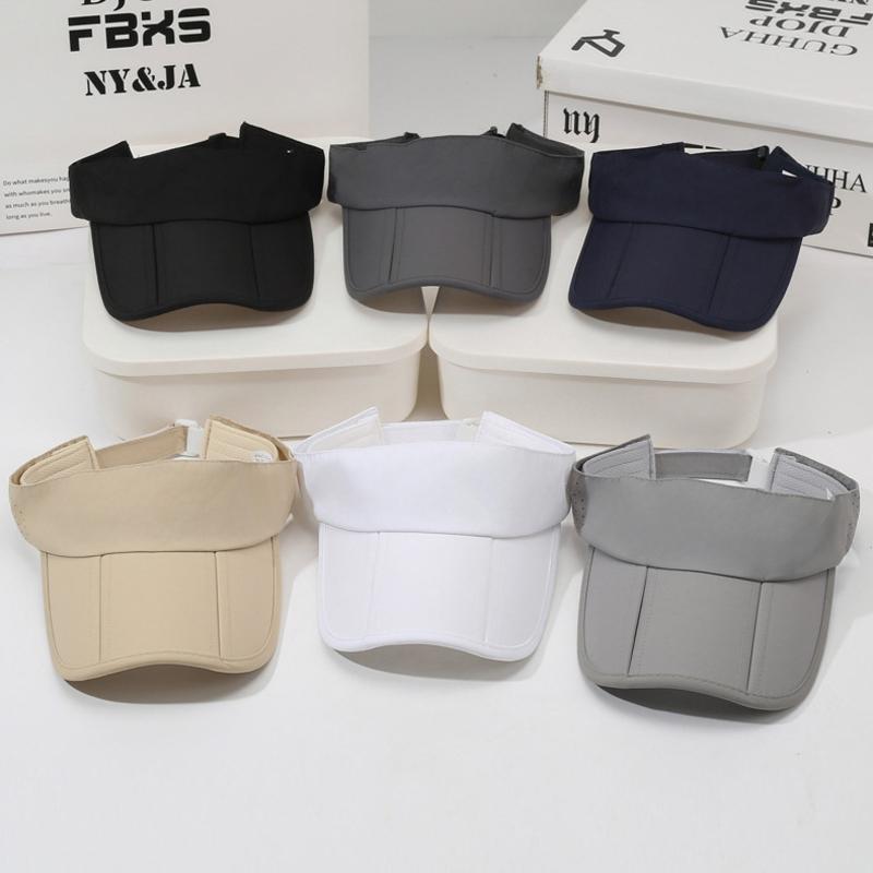 Quick-Drying Breathable Empty Top Hat Unisex Outdoor Sun Protection Sunshade Hat Foldable Sports Hat