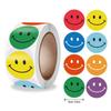 Smiley Face Sticker Kids Reward Sticker Yellow Dots Labels Happy Smile Face Sticker Kids Toys School Teacher Student