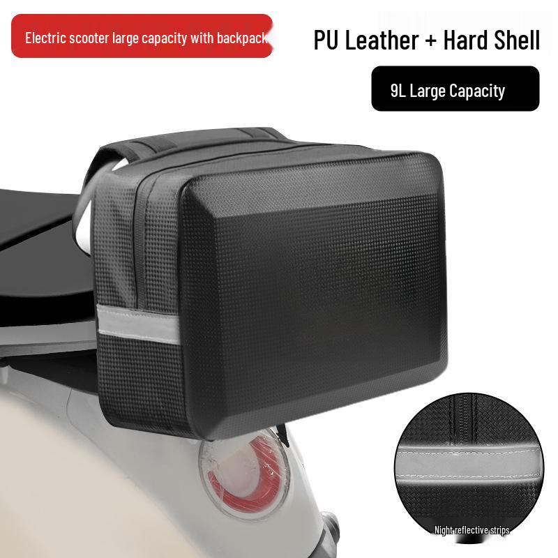 Universal Waterproof Bike & Scooter Storage Tail Bag with Phone Pocket