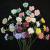 3 Heads Artificial Dahlia Flower 64cm Length Hydrangea Flower Simulation Flowers  Photography Props