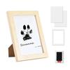 1 комплект для печати лап домашних животных с деревянной фоторамкой «сделай сам» для собак