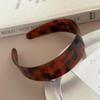 French Retro Hairband Acetic Acid Korean Style Hair Hoop Trendy Leopard Headband  Daily