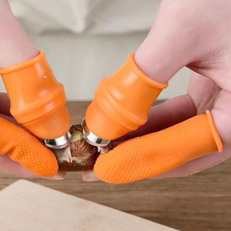 Garden Silicone Thumb Knife, Universal Finger Cutter Vegetable Gardening-Tool
