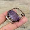 African Amethyst Rough Pendant Electroformed Copper Pendant Handmade Jewelry Biwa Pearl Gemstone Pendant Electroformed Jewelry Gift For Wife