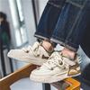 2024 Мужские модные белые кожаные кроссовки: Легкий, повседневный и спортивный стиль Гонконга