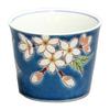 Kutani Ware Seikou Kiln Free Cup Soba Choko Sakura Four Seasons Flowers SK-286