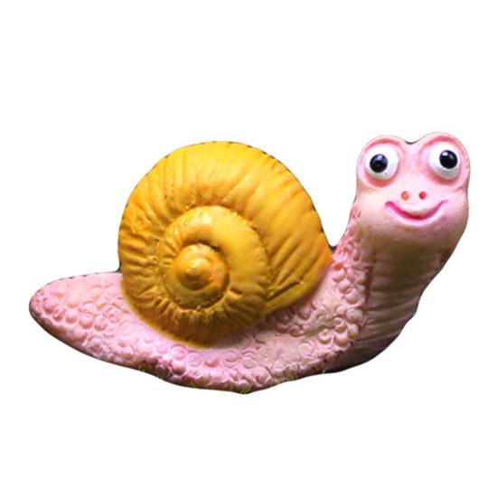 1/3 шт. Статуэтка улитки Полимерная фигурка Украшение Двор Сад Декор Статуэтки для бонсай Устойчивые к солнцу
