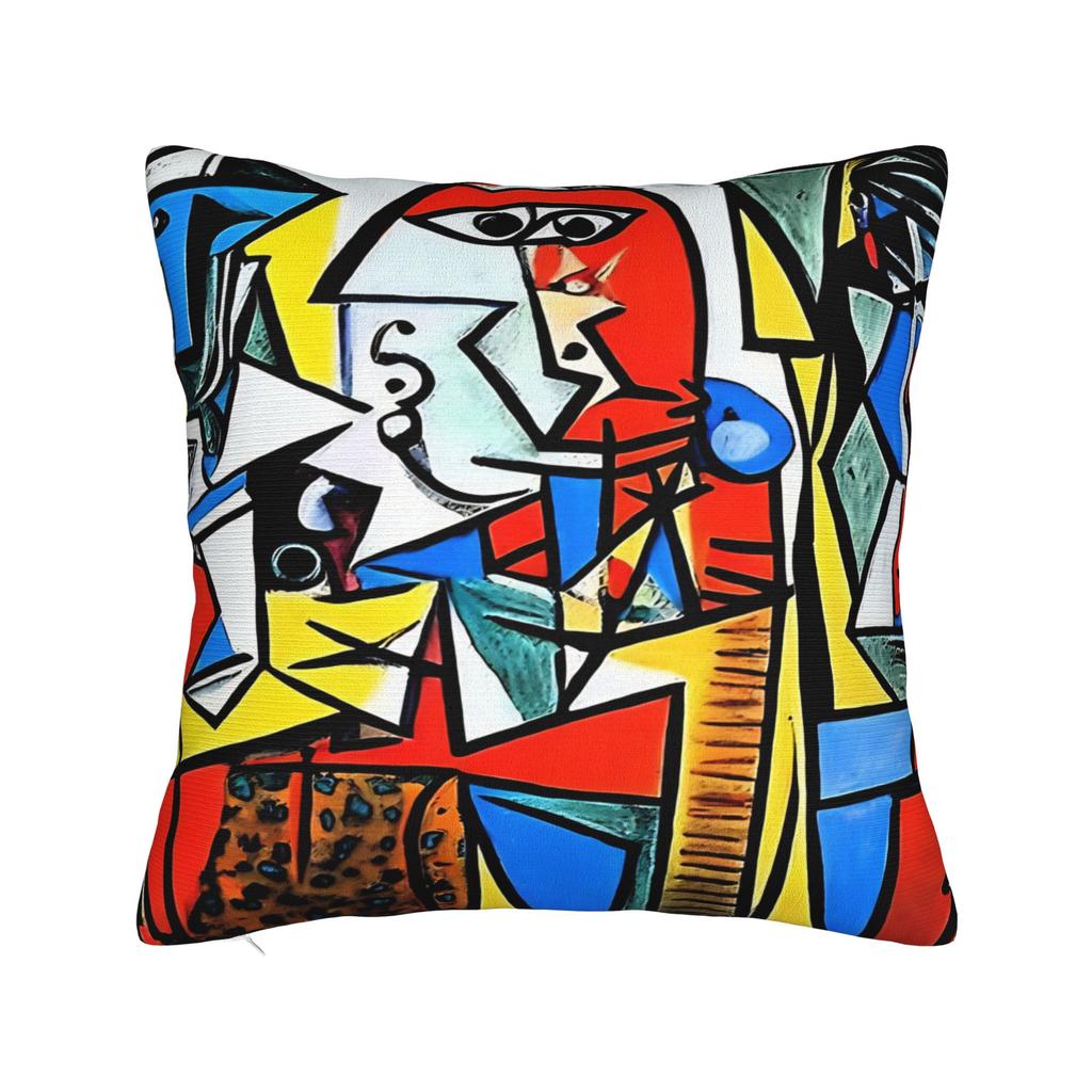 Pablo Picasso Art Pillow Cover Spanish Artist Vintage Pillow Case For Sofa Couch Bed Living Room Soft Pillowcases Gift