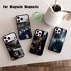Чехол для телефона Leon-S Resident Evil 4 Agent для iPhone17,16,15,14,13,12,11 Plus,Pro Магнитный с беспроводной зарядкой Magsafe