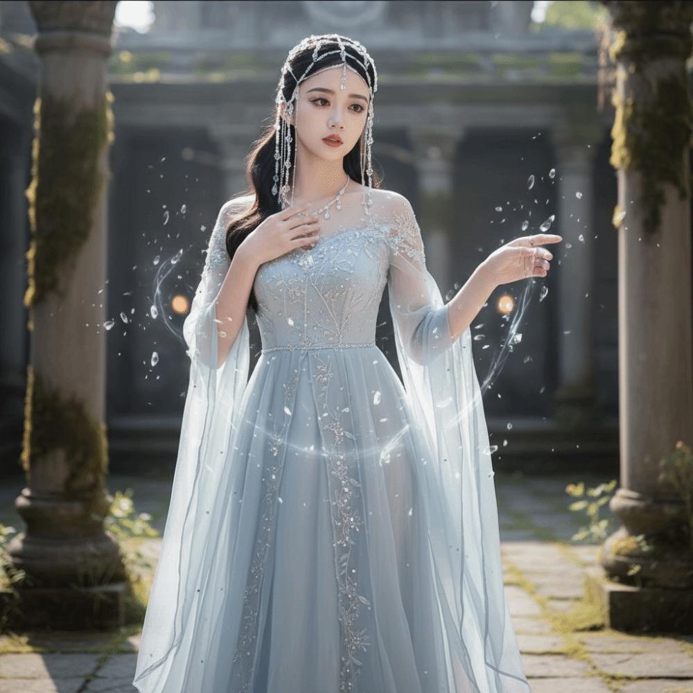 Сказочный Блестящий Бисером Украшение на Лоб Длинная Кисточка Стразы Головная Цепочка Украшение для Волос