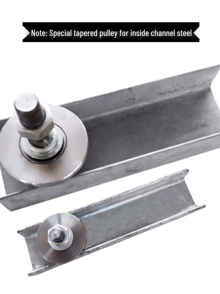 Т-образное одностороннее стальное колесо для гусеницы/грузовой шкив для лифта с конусным номером. 8 и нет. 10 канальный