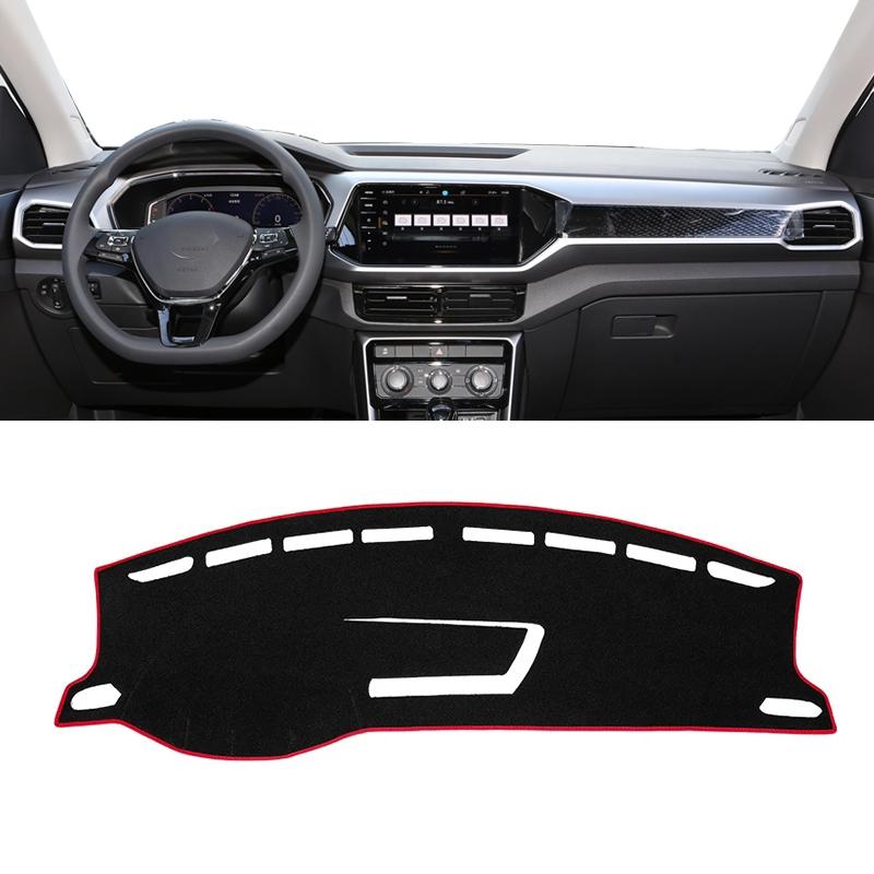For Volkswagen VW T-Cross TCross      Car Dashboard Cover trument Panel Carpets Avoid Light Protector Pad
