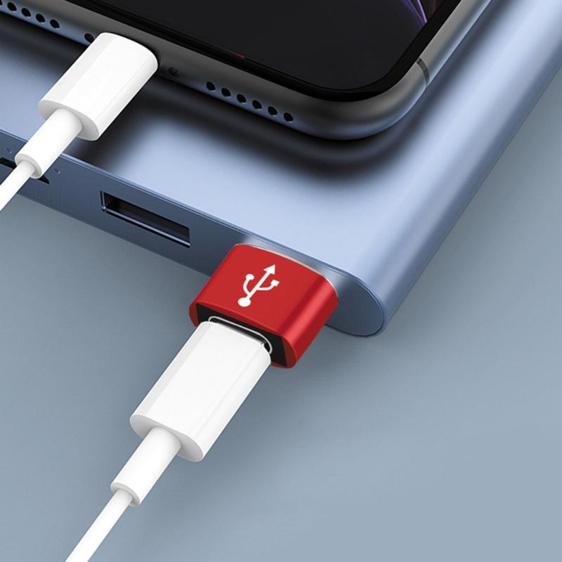 Металлический USB C Type C Папа к USB 3.0 Мама OTG Адаптер-конвертер для синхронизации данных и зарядки для камер, телефонов, ноутбуков