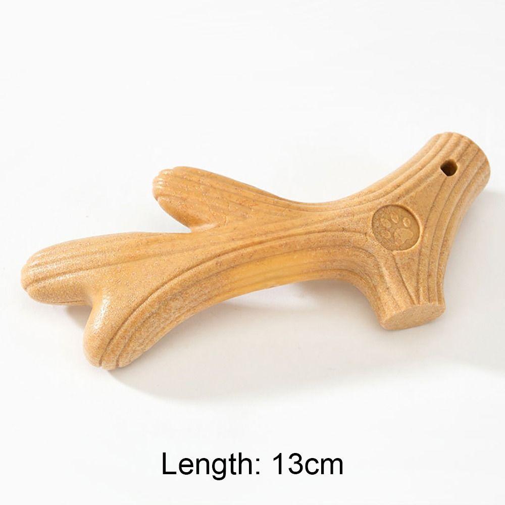 Interactive Training Molar Teeth Clean Stick Pine Wood Fiber Pet Supply Cute Dog Chew Toys