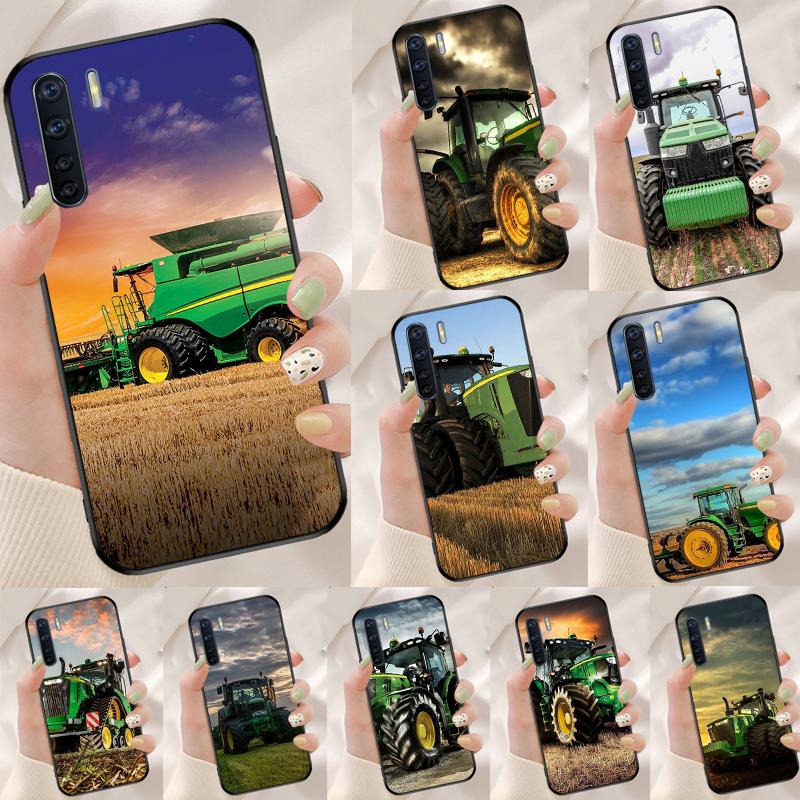 Фермерский Трактор Чехол Для Oppo A78 A98 A79 A18 A38 A58 A40 A60 A80 A16 A76 A96 A15 A74 A94 A54 A17 A77